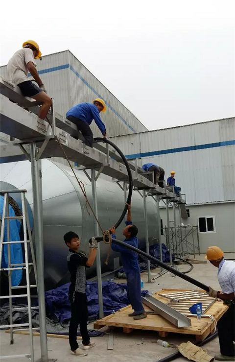 现场放电缆